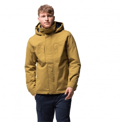 Jack Wolfskin Winter Jacket Glacier yellow Men